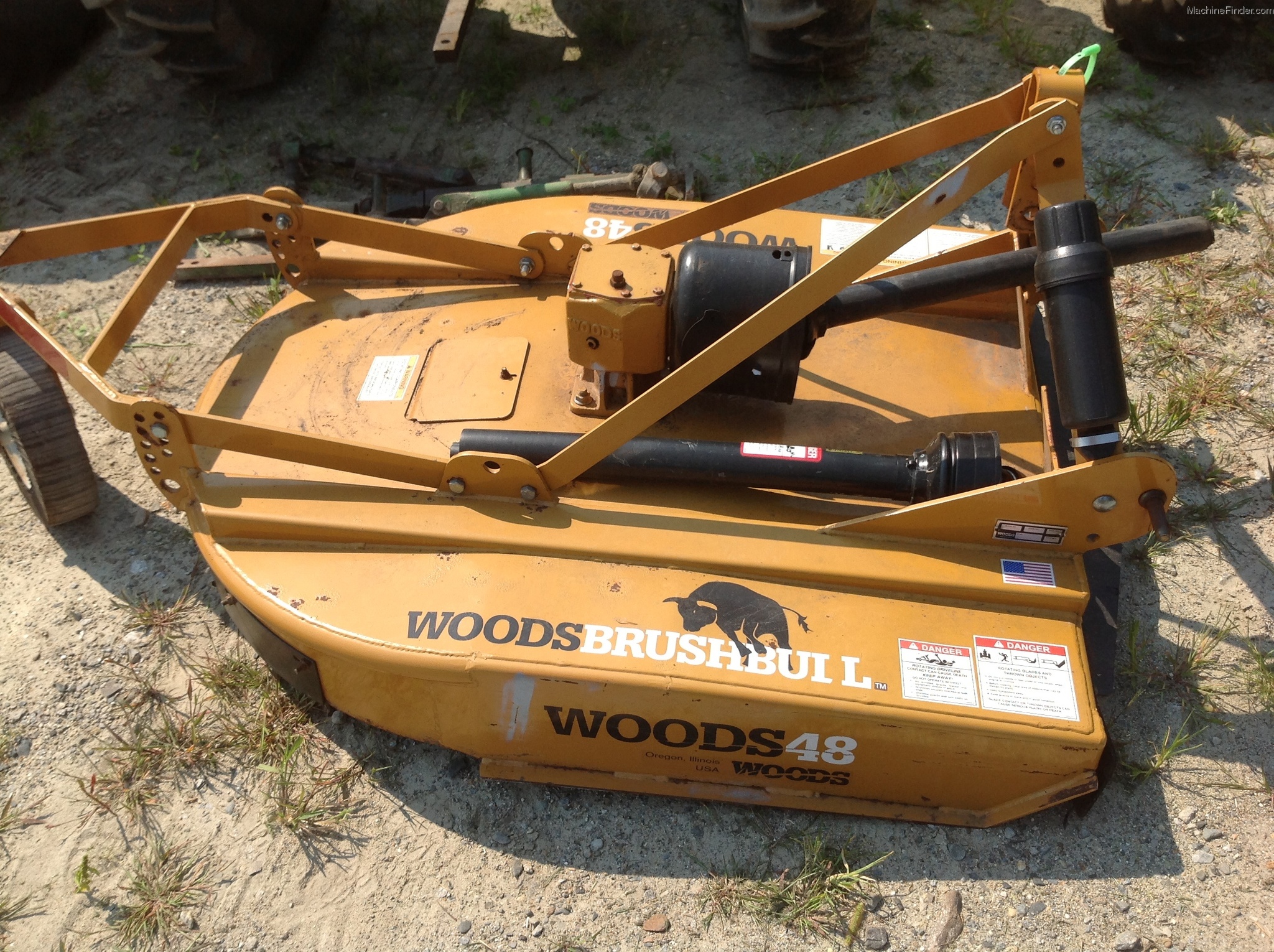 Woods Brush bull BB48 Rotary Cutters, Flail mowers, Shredders John