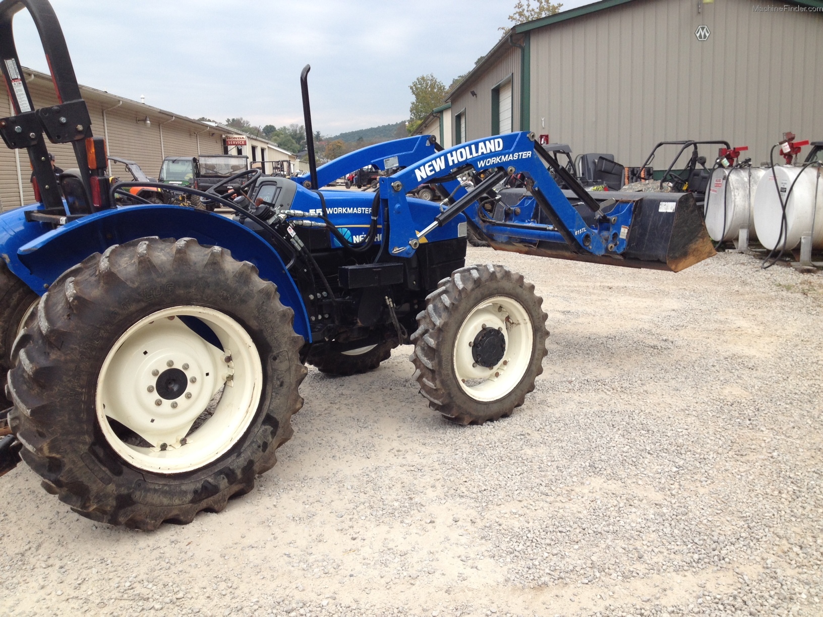 2009 New Holland Workmaster 55 Tractors Utility (40100hp) John