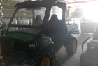 2011 John Deere XUV 825I GATOR GAS GREEN & YELLOW