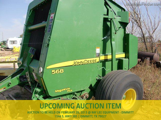 2009 John Deere 568