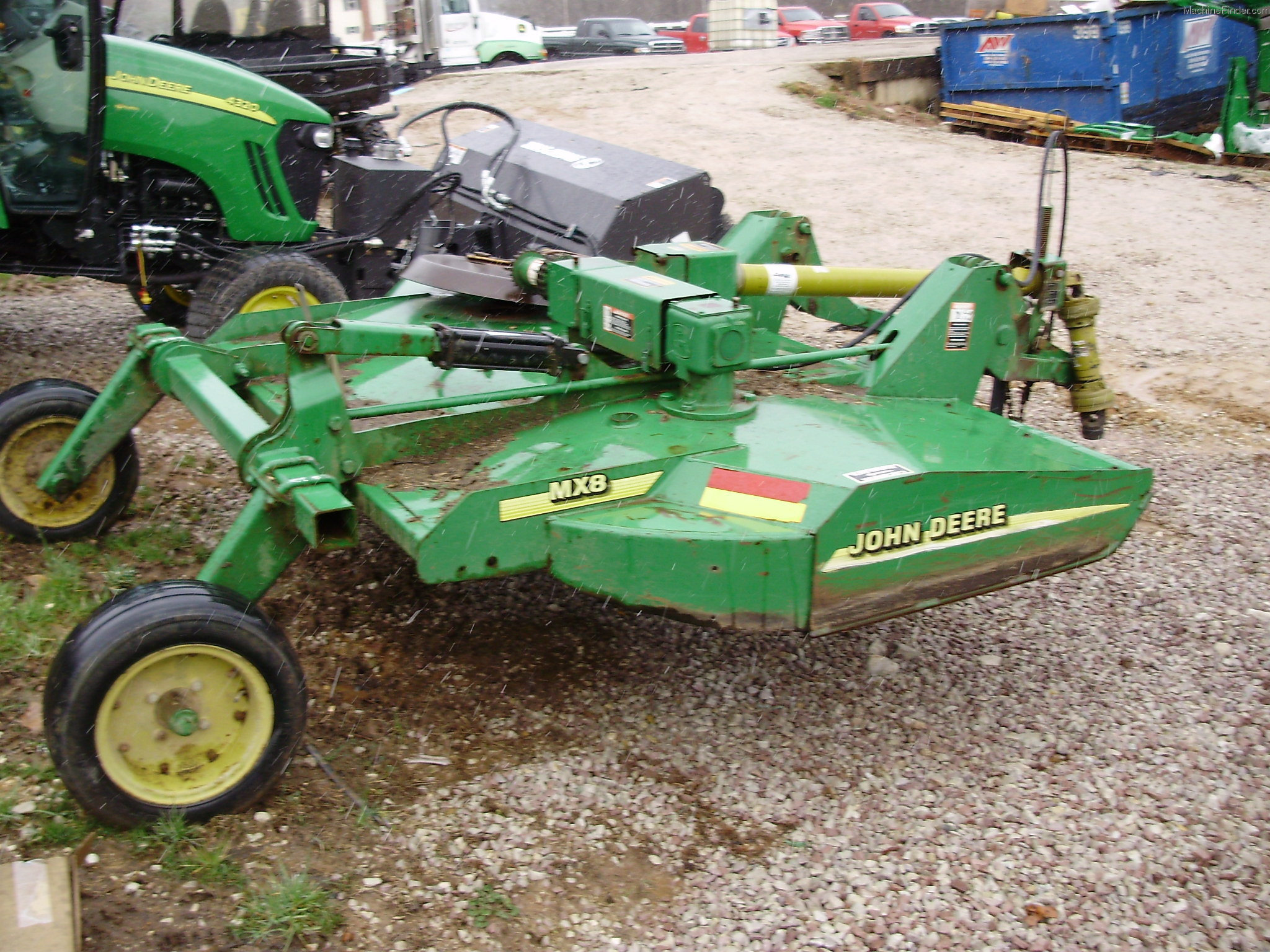 John Deere MX8 Rotary Cutters, Flail mowers, Shredders John Deere