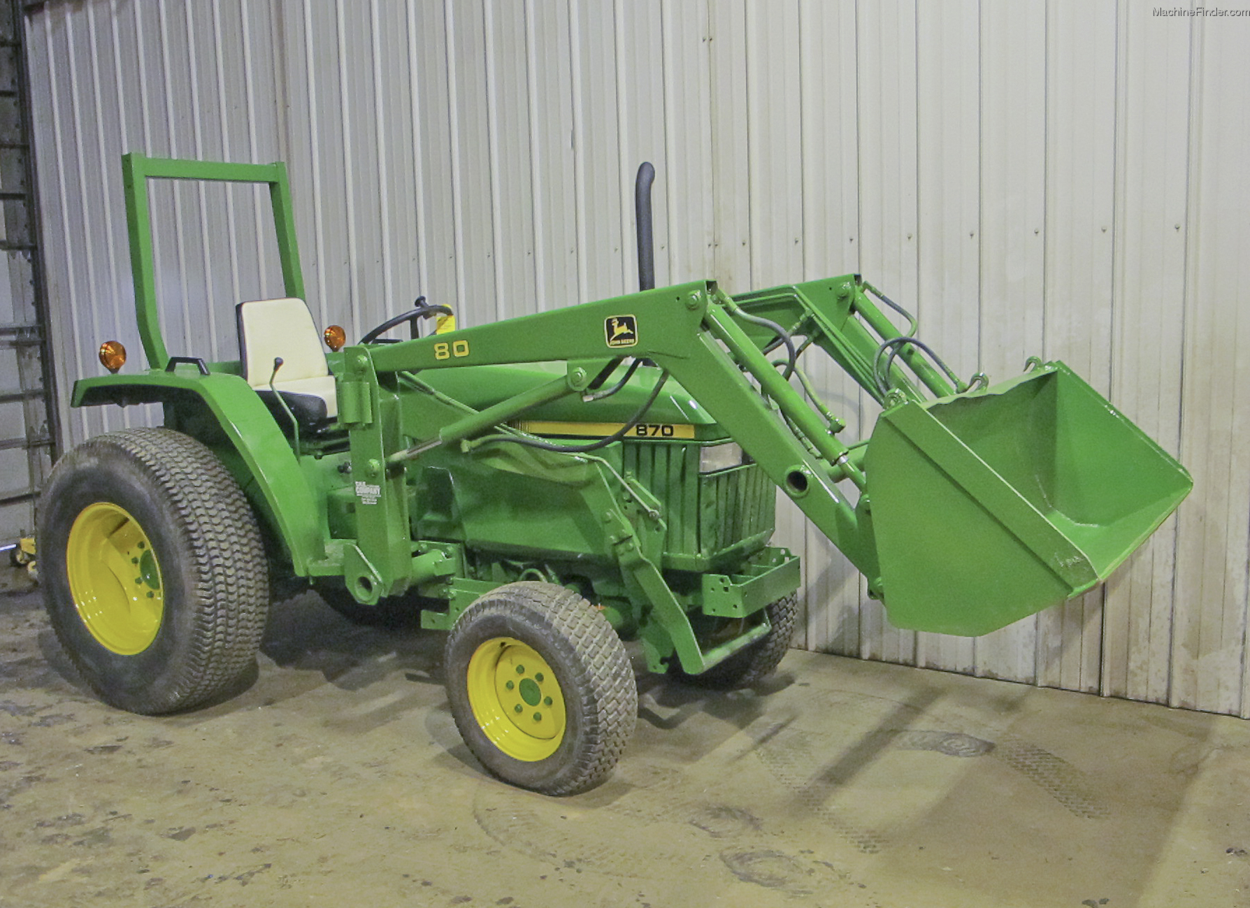 1991 John Deere 870 Tractors Compact (140hp.) John Deere MachineFinder