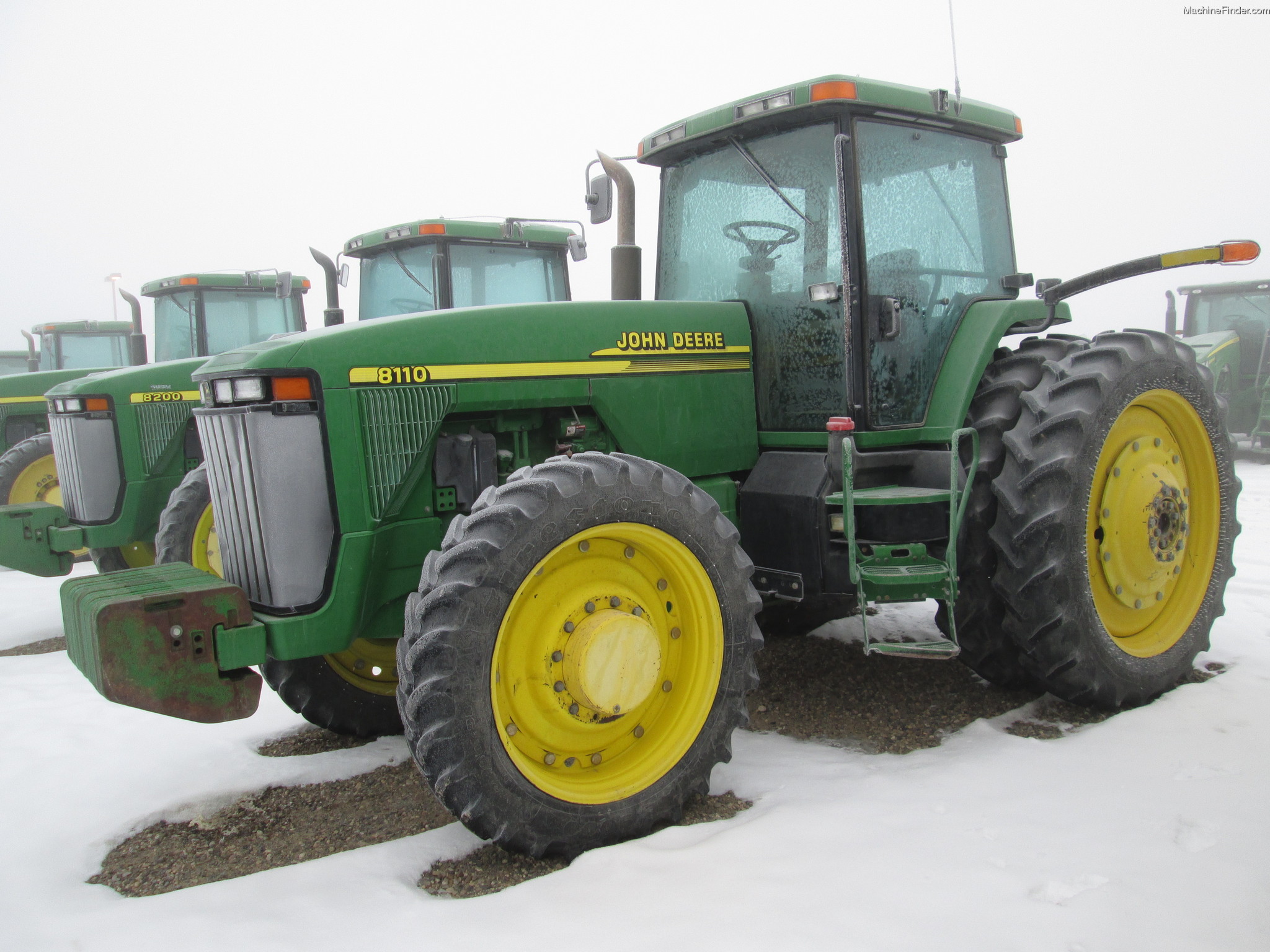 John Deere 8110 Tractors Row Crop (+100hp) John Deere MachineFinder