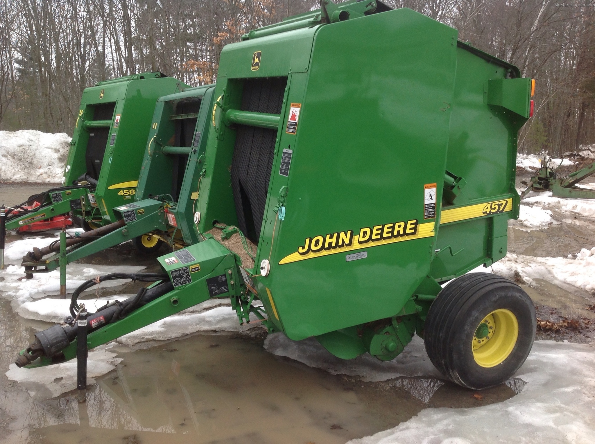 2001 John Deere 457 Hay Equipment Round Balers John Deere MachineFinder