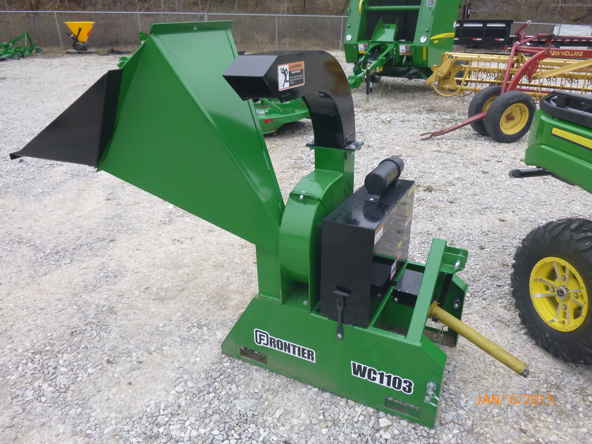 2013 Frontier WC1108 Chippers / Grinders John Deere MachineFinder