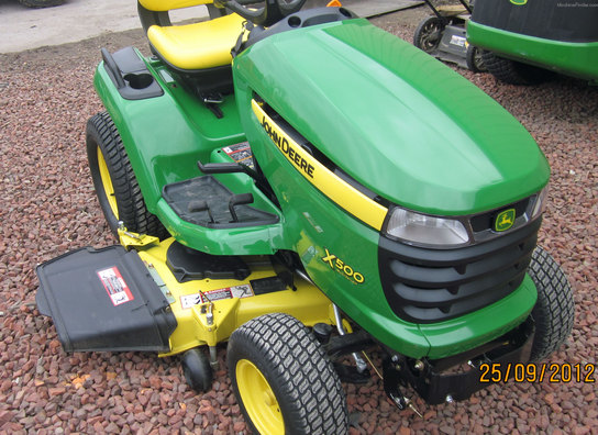 2012 John Deere X500