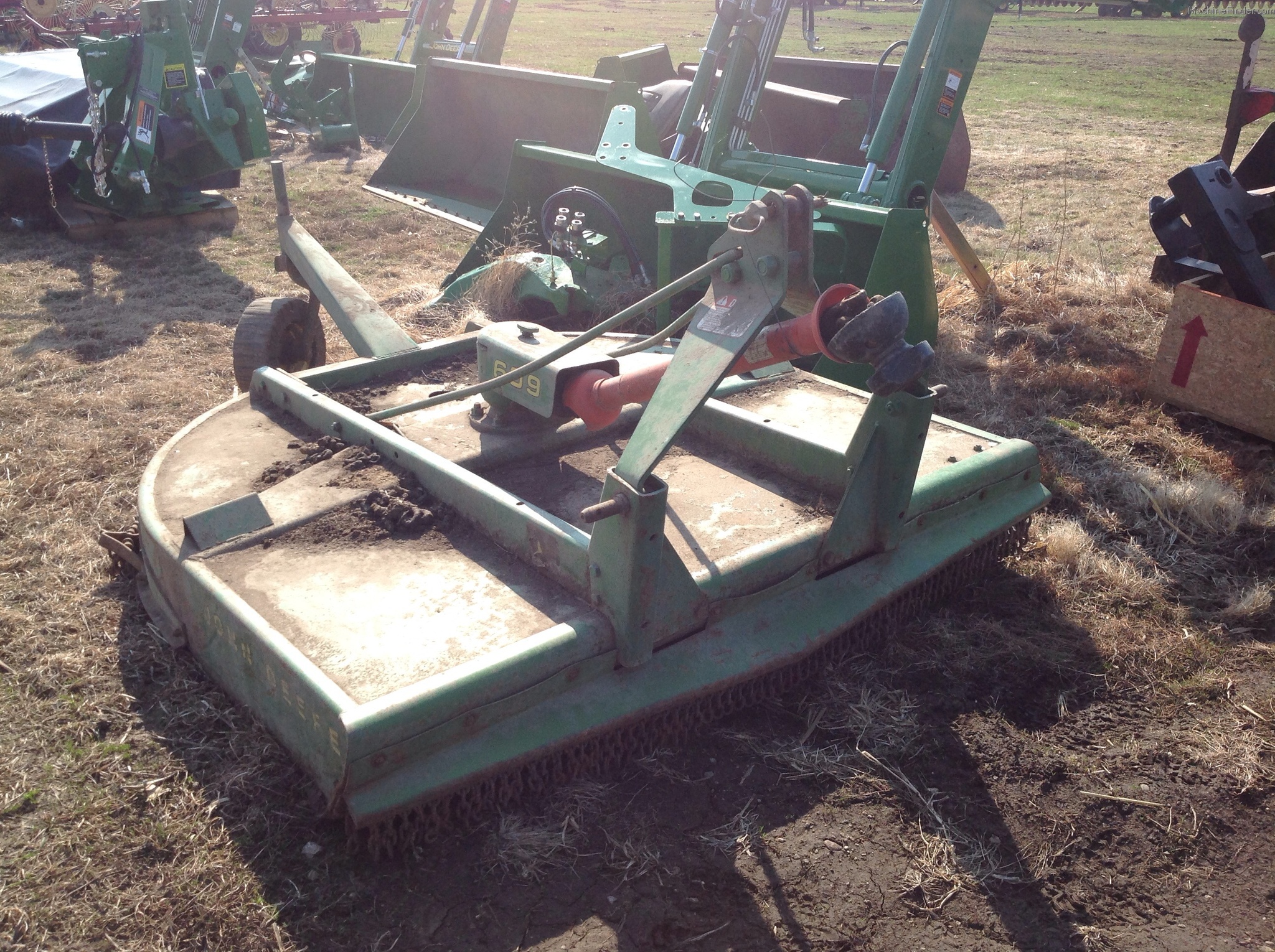 John Deere 609 Rotary Cutters, Flail mowers, Shredders John Deere