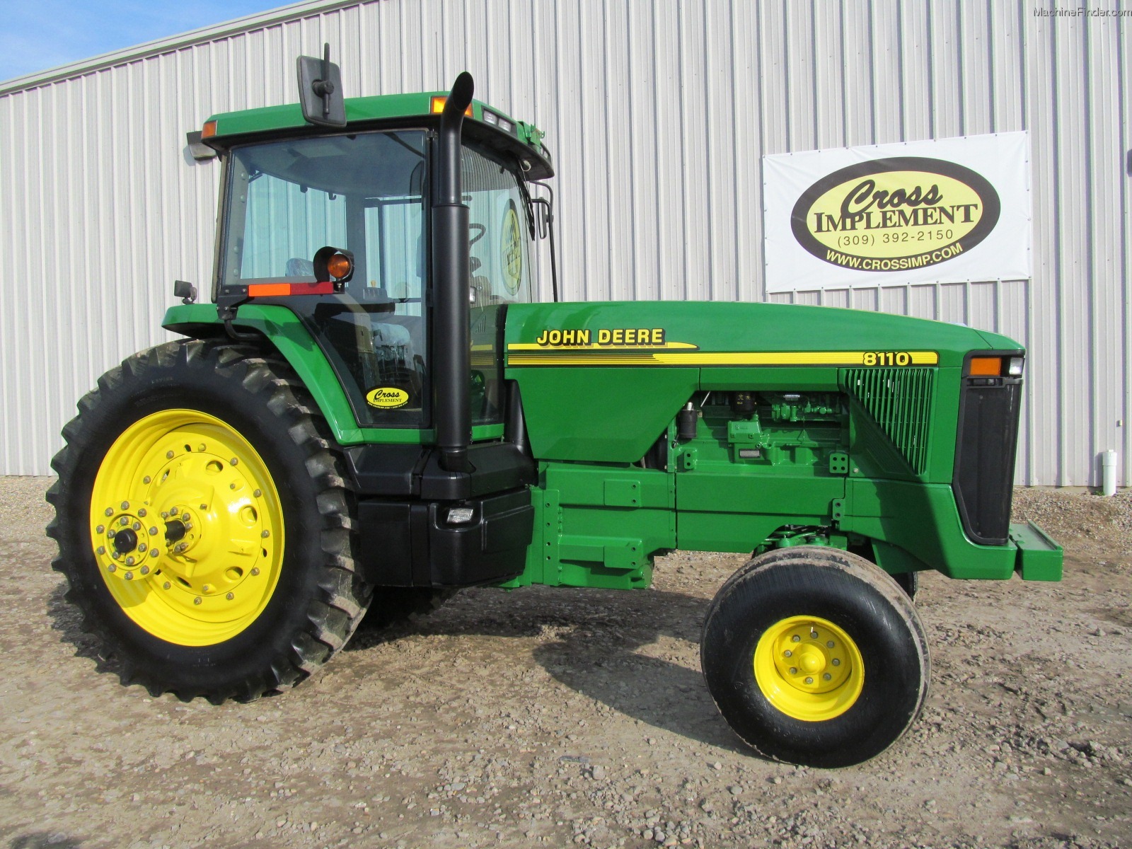 2000 John Deere 8110 Tractors Row Crop (+100hp) John Deere