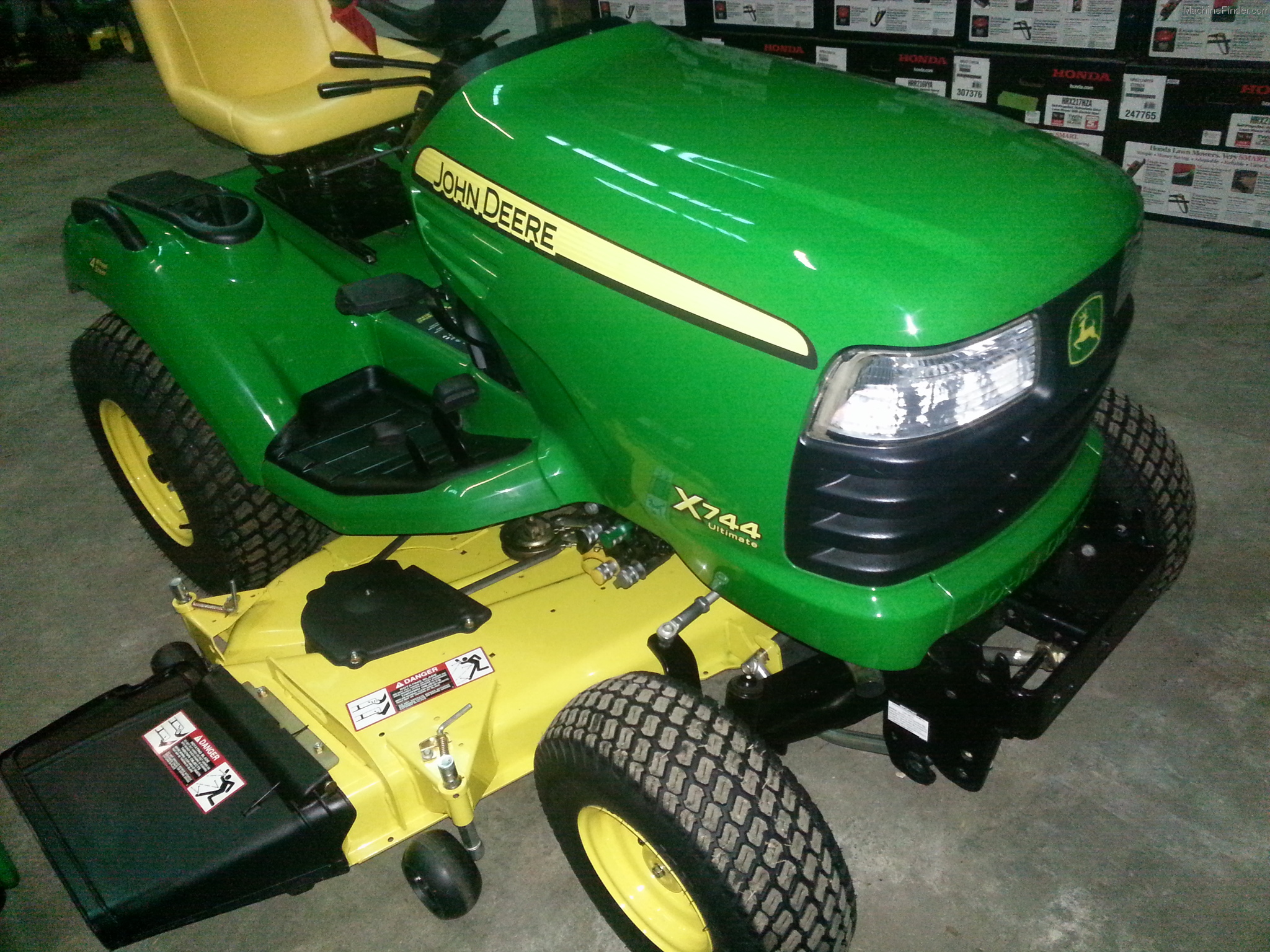 2012 John Deere X744 Lawn & Garden and Commercial Mowing John Deere MachineFinder