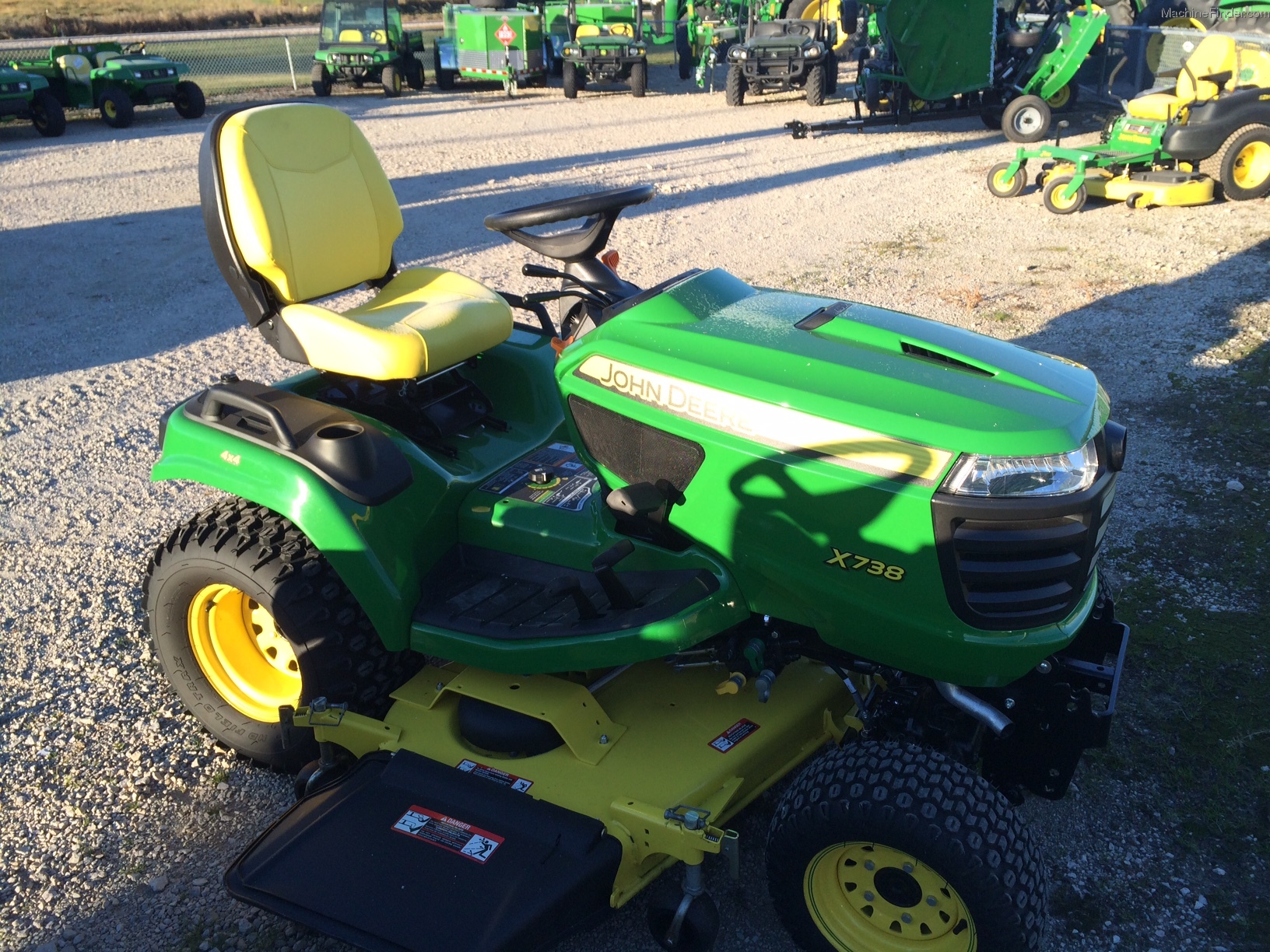 2013 John Deere X738 Lawn & Garden and Commercial Mowing John Deere MachineFinder