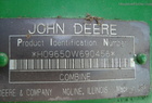 2001 John Deere 9650W