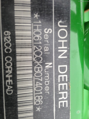 2011 John Deere 612C