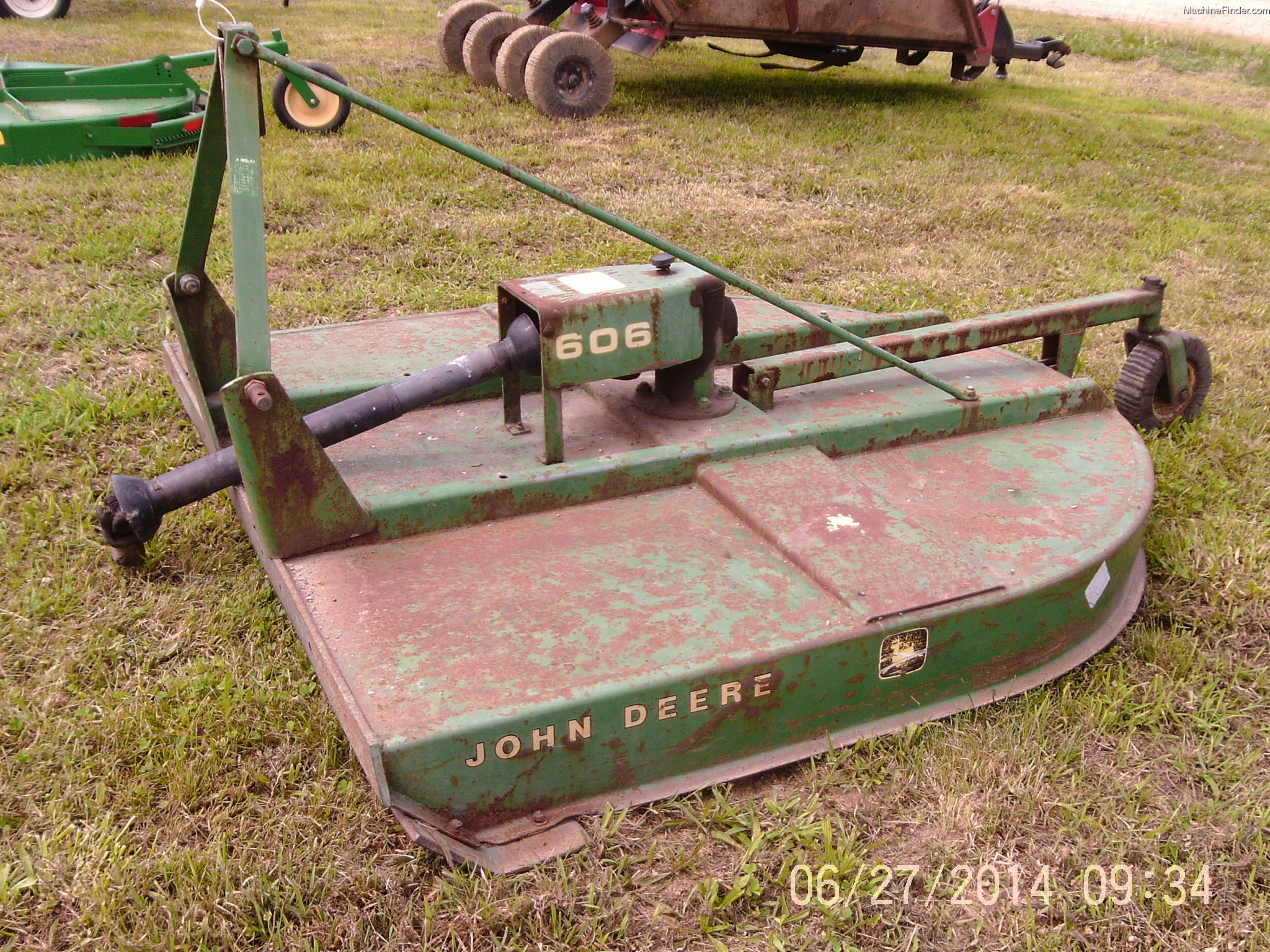 John Deere 606 Rotary Cutters, Flail mowers, Shredders John Deere MachineFinder