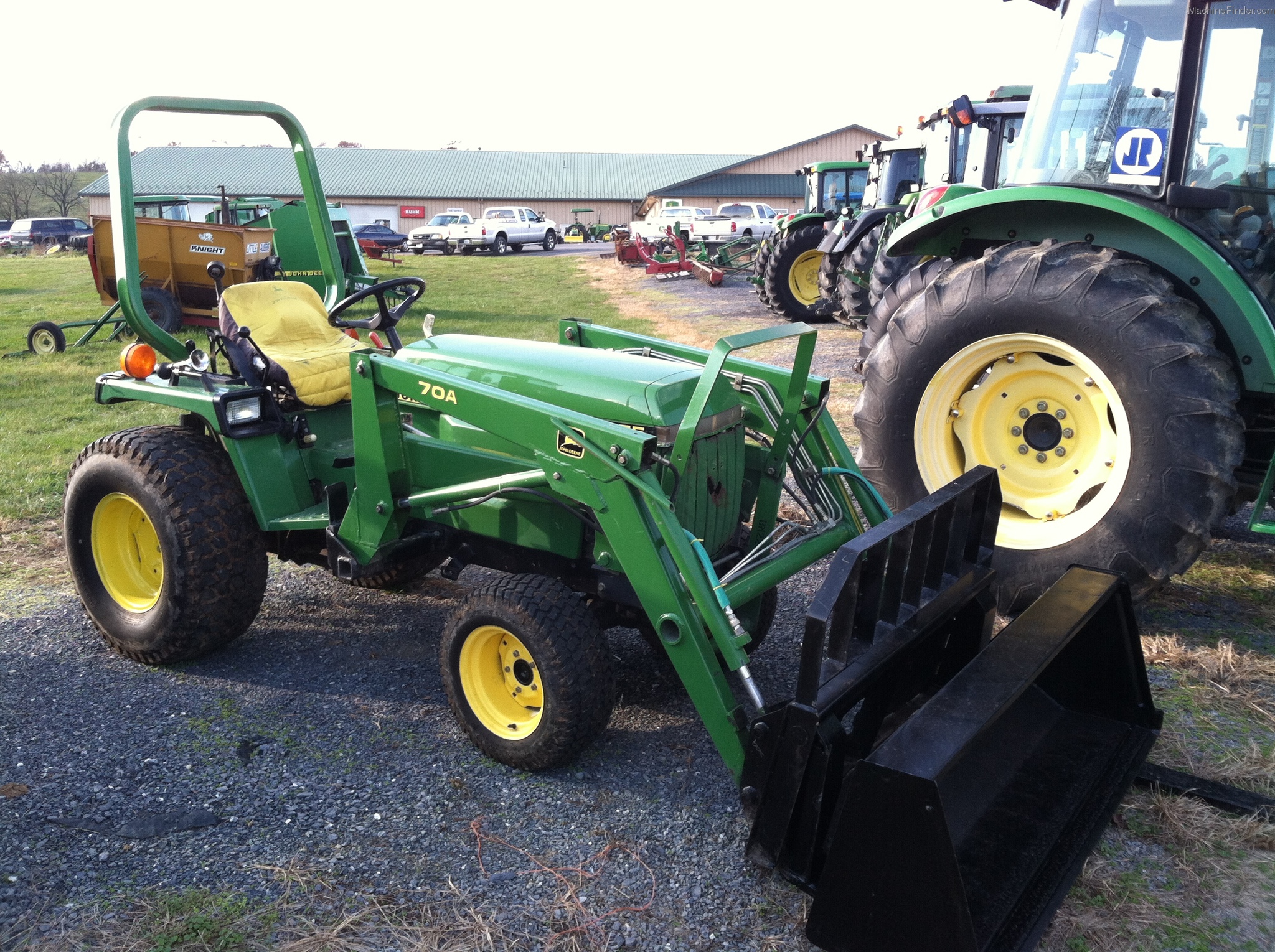 John Deere 855 Tractors Compact (140hp.) John Deere MachineFinder