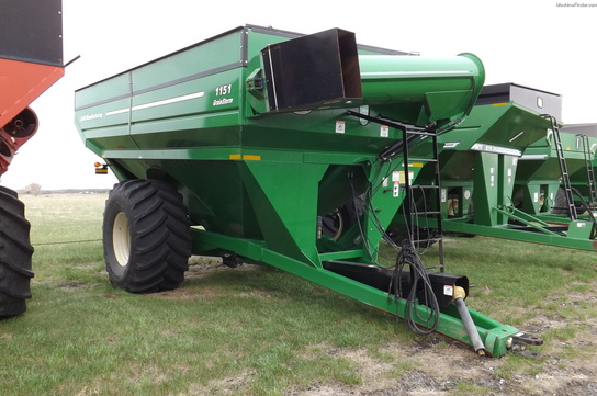 2009 J&M 1151-22S GRAIN CART