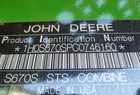 2012 John Deere S670