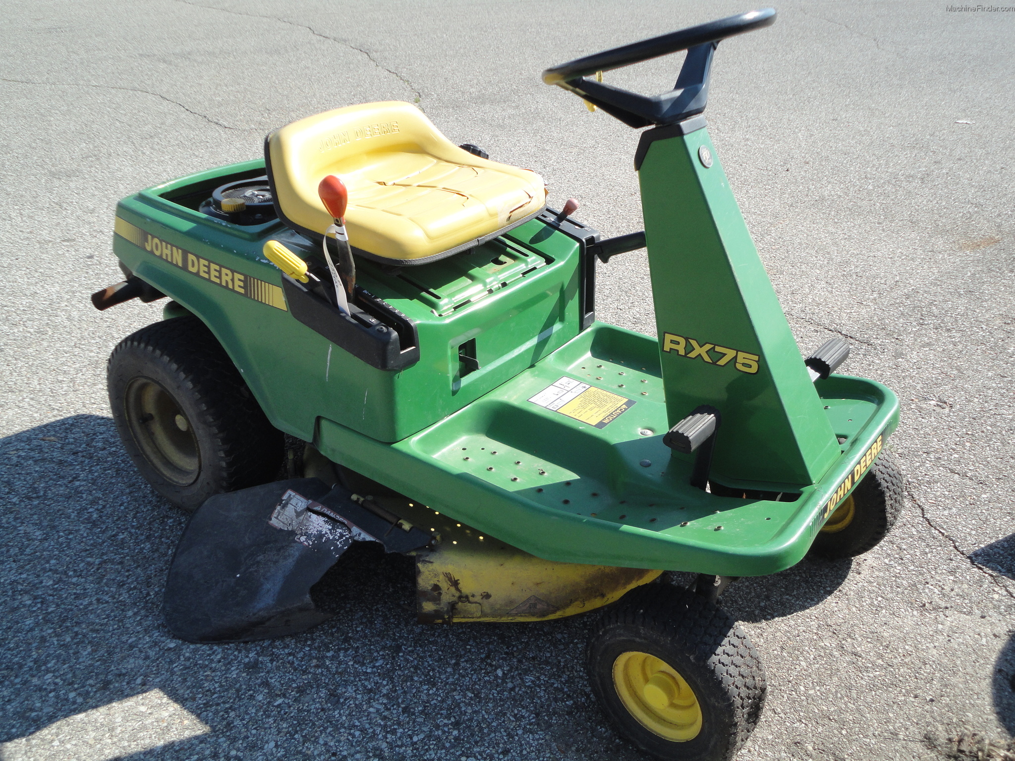 John Deere Rx75 Lawn And Garden And Commercial Mowing John Deere