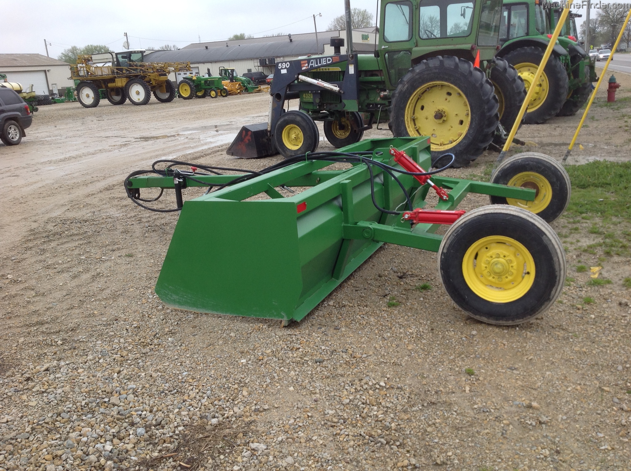 Equipment Details United 10' box blade