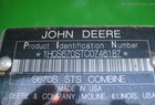 2012 John Deere S670