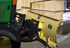 1996 John Deere 54 Front Blade with Quick-Hitch and angling, for 425-445-455
