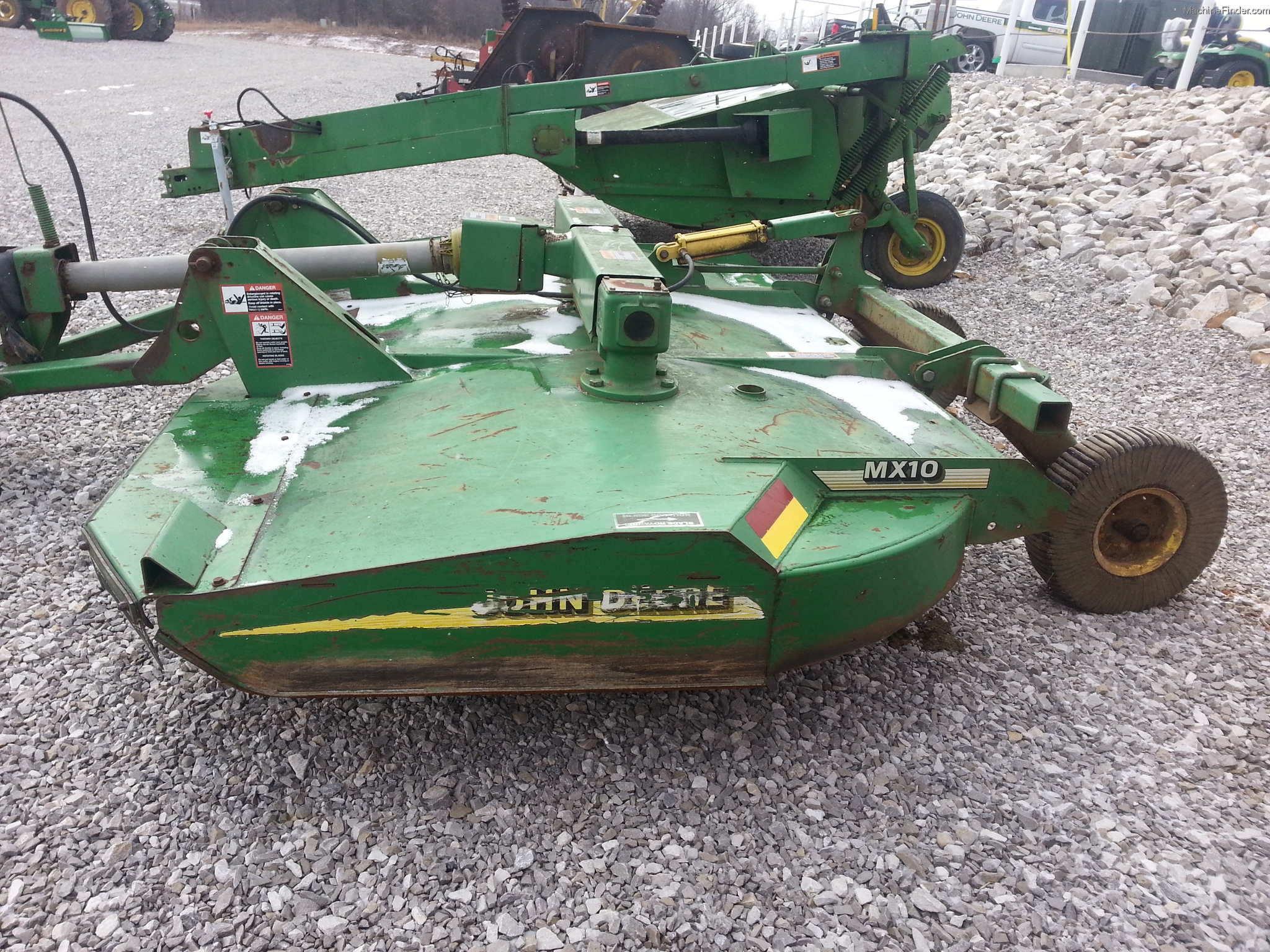 John Deere MX10 Rotary Cutters, Flail mowers, Shredders John Deere