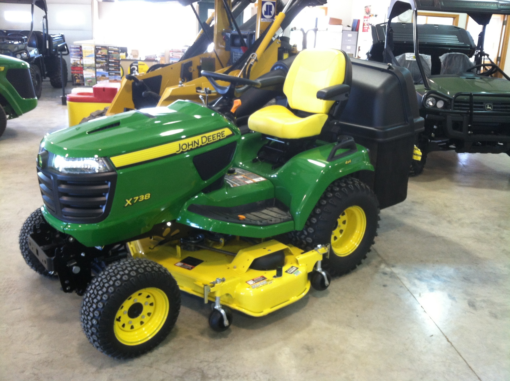 John Deere X738 Lawn & Garden and Commercial Mowing John Deere MachineFinder