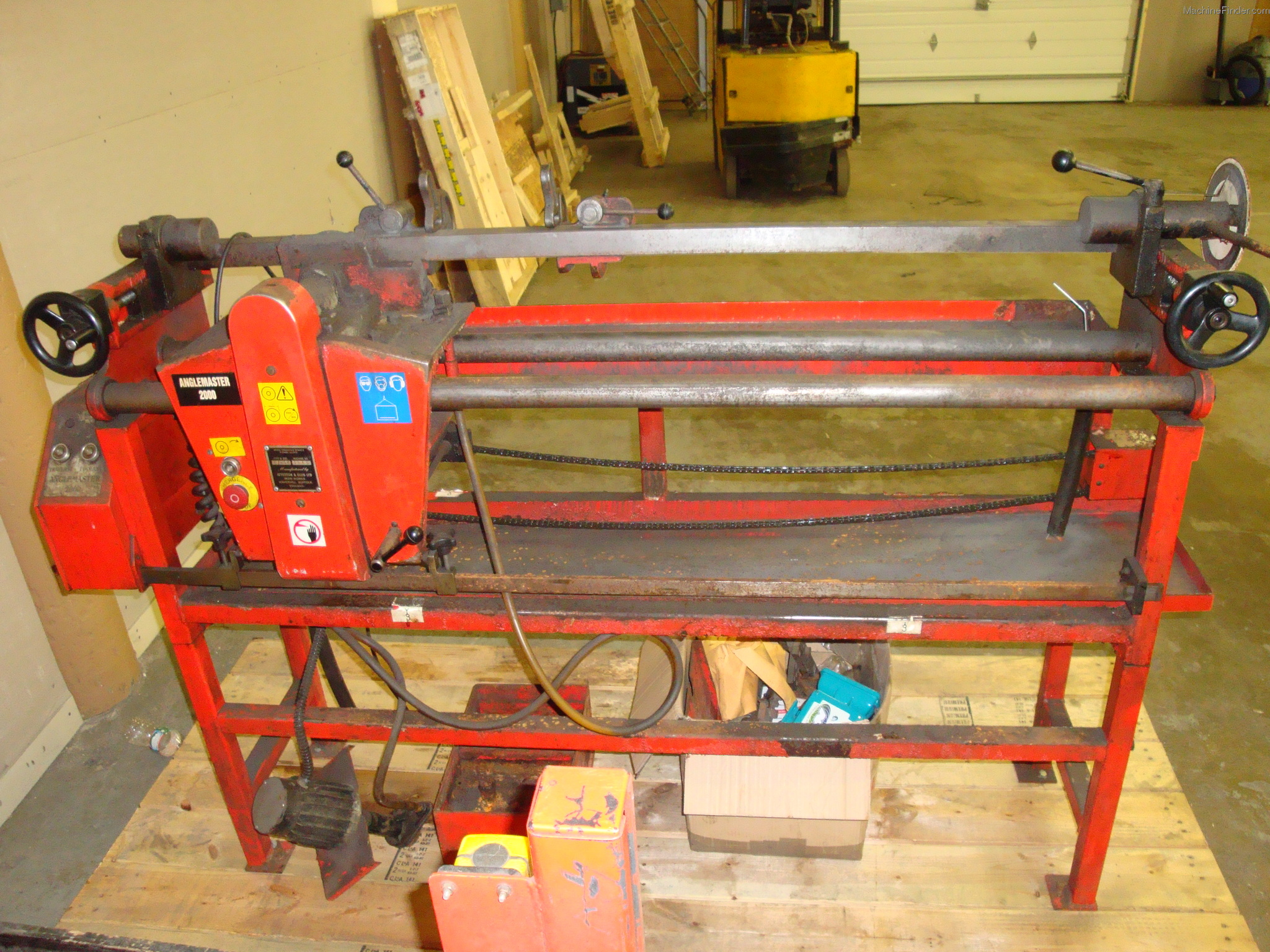 1996 Unknown Express Duel 1000 Reel Grinder and Anglemaster Bedknife
