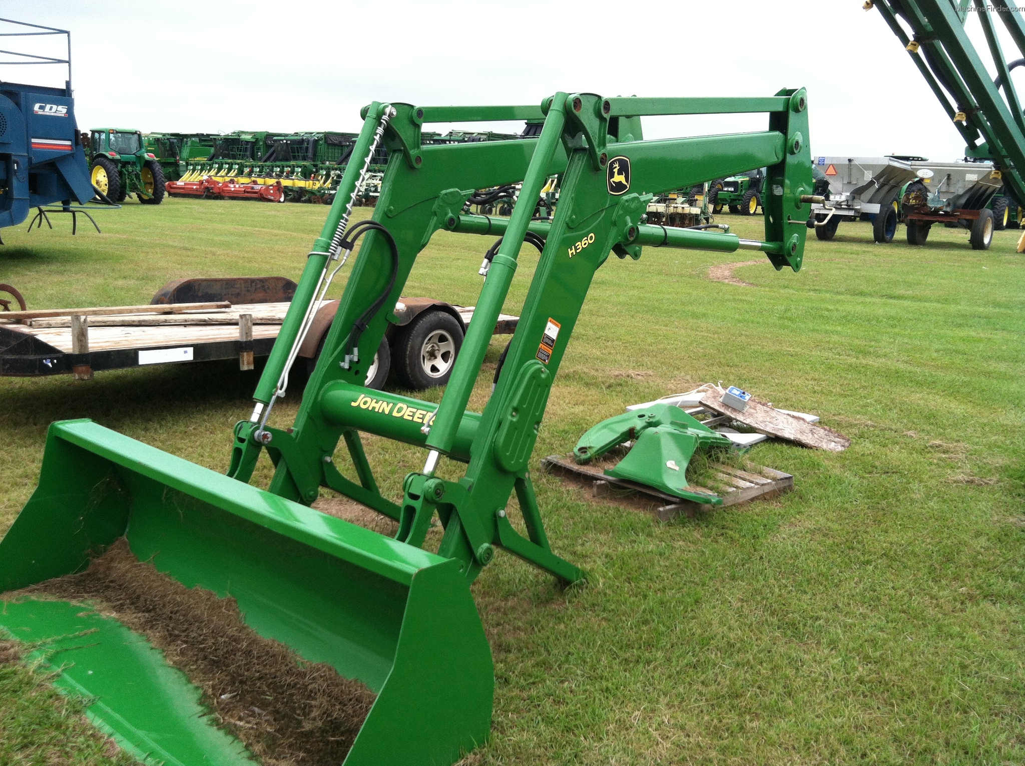 2011 John Deere H360 FITS 7030 SERIER Tractor Loaders John Deere