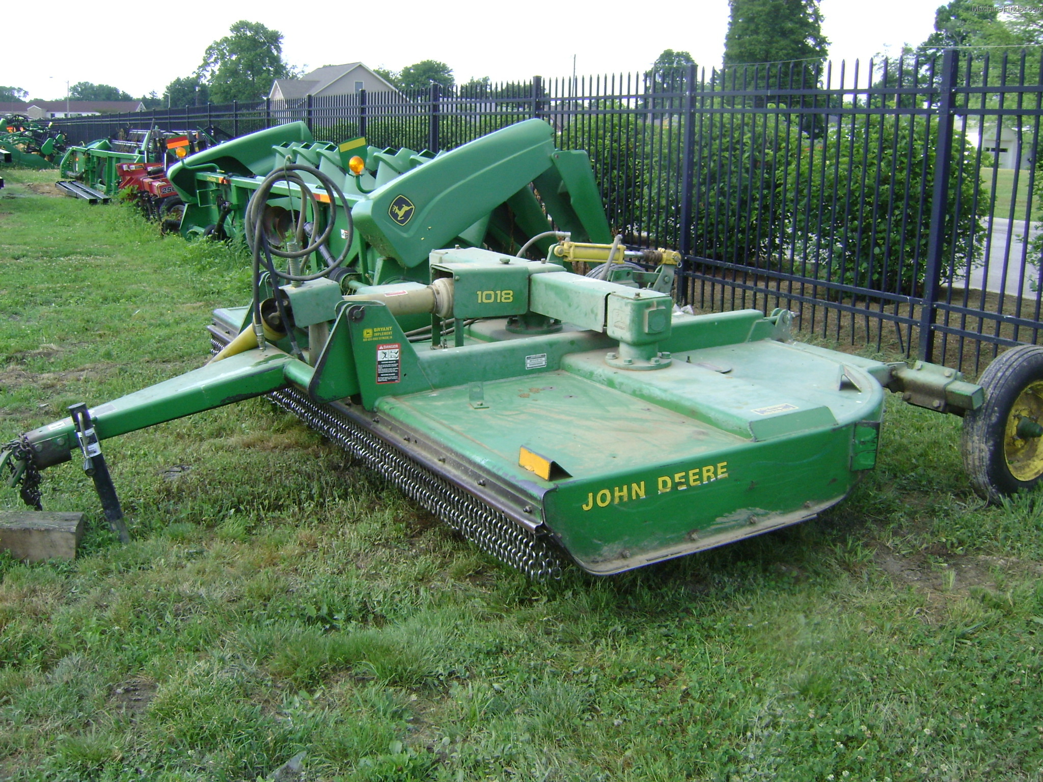 1998 John Deere 1018 Rotary Cutters, Flail mowers, Shredders John