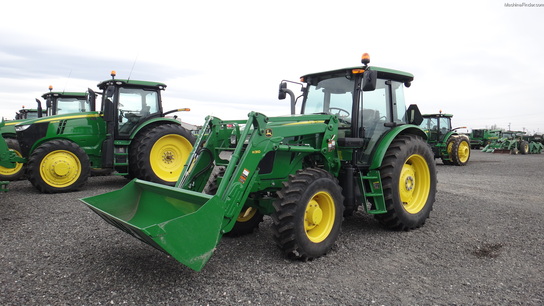 2013 John Deere 6115D & Loader