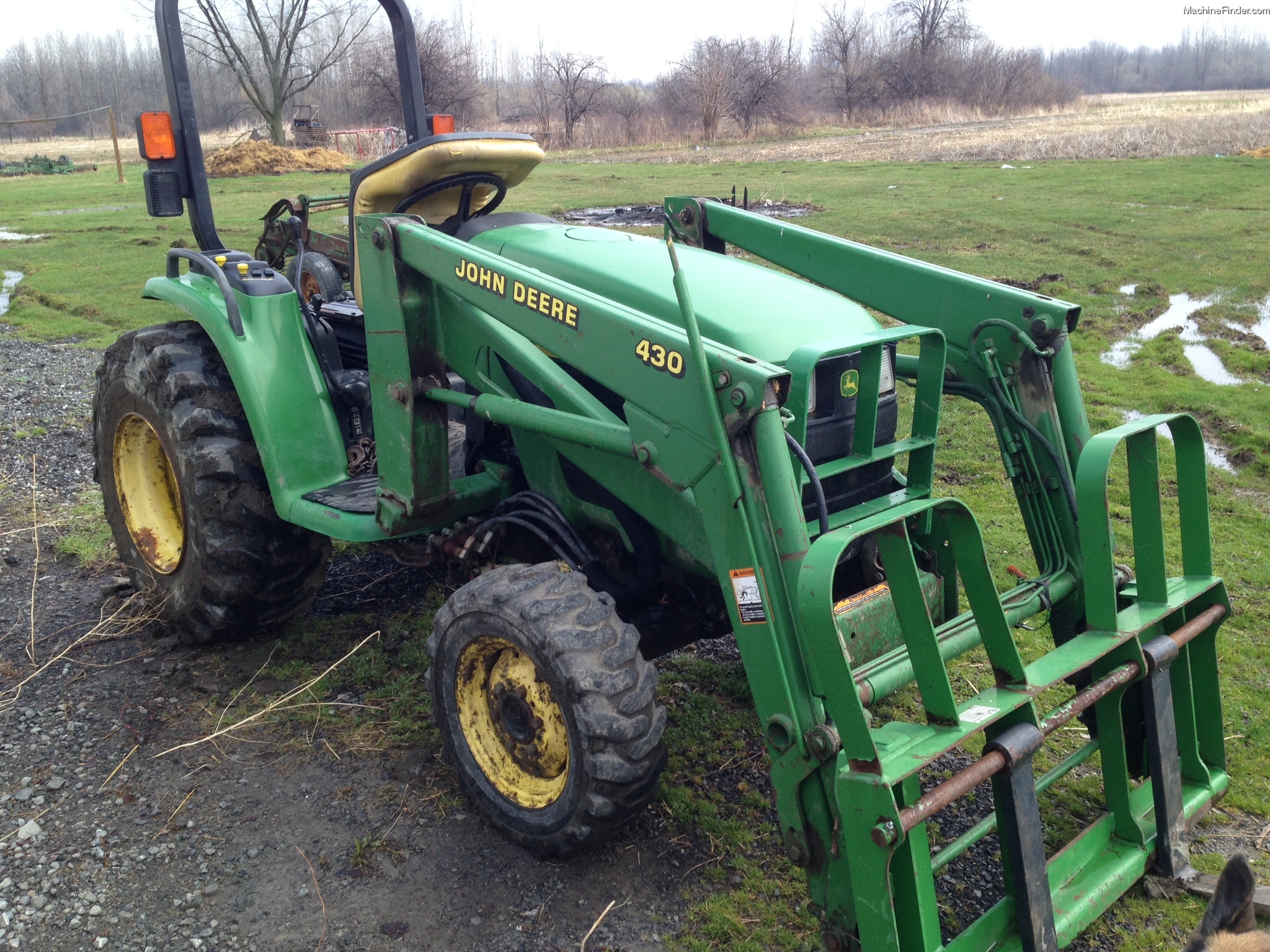 2002 John Deere 4310 Tractors Compact (140hp.) John Deere