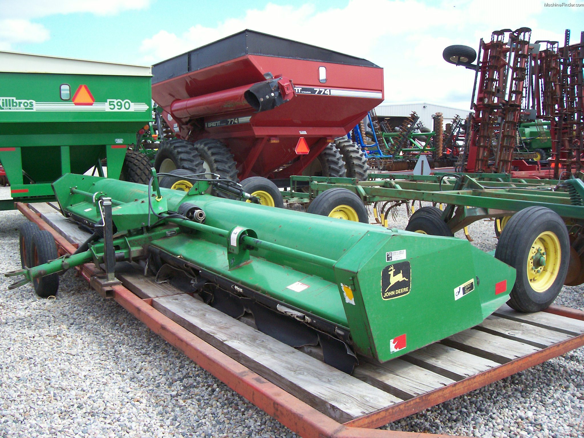 1996 John Deere 120 Rotary Cutters, Flail mowers, Shredders John