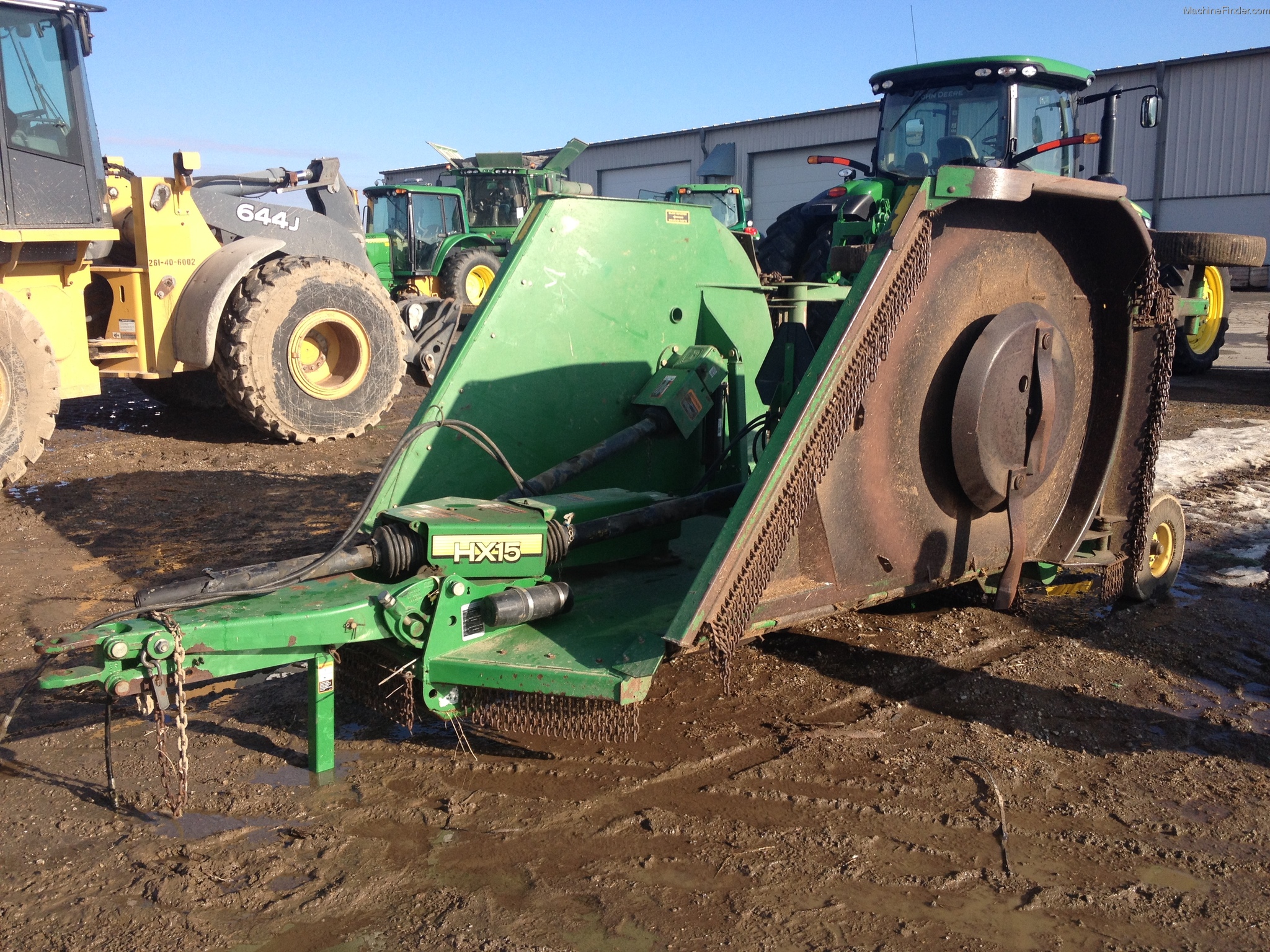 2004 John Deere HX15 Rotary Cutters, Flail mowers, Shredders John