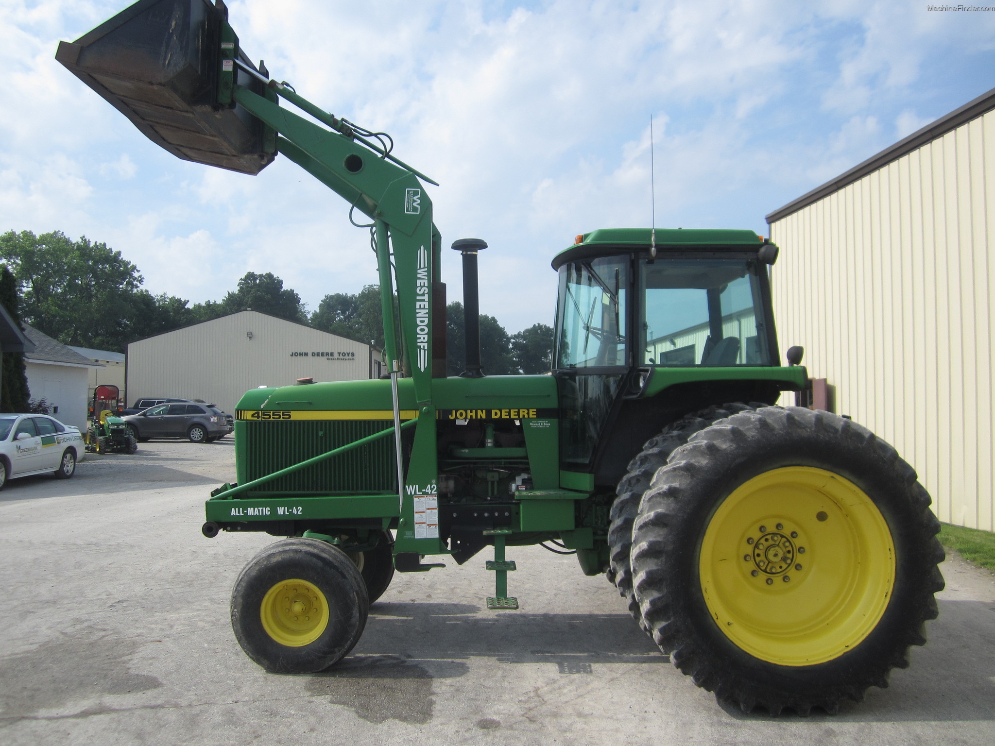 1990 John Deere 4555 Tractors - Row Crop (+100hp) - John Deere ...