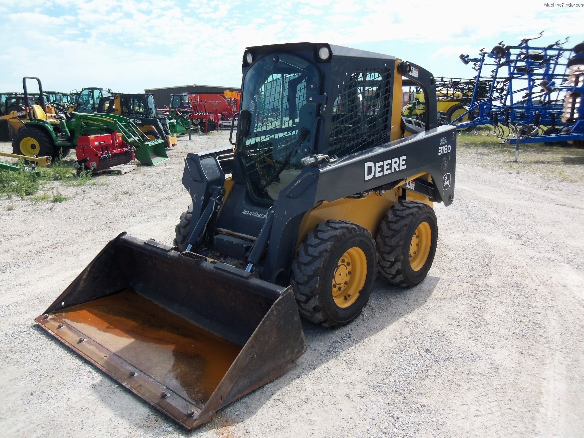 2010 John Deere 318D Skid Steer Loaders John Deere MachineFinder