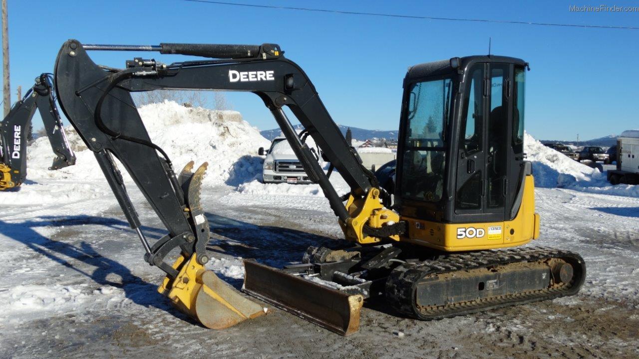2013 John Deere 50D Compact Excavator John Deere MachineFinder