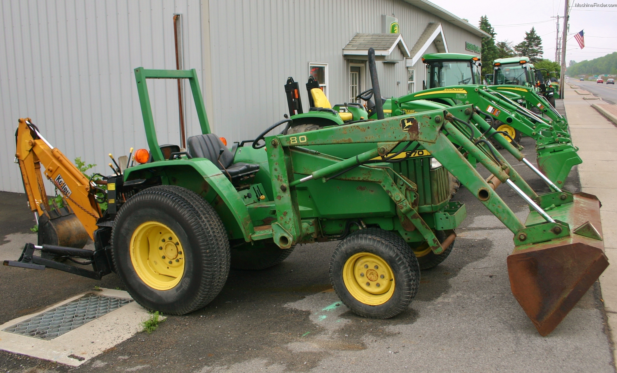 1993 John Deere 870 Tractors Compact (140hp.) John Deere MachineFinder