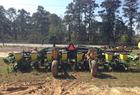 1997 John Deere 1720/Kmc ripstrip