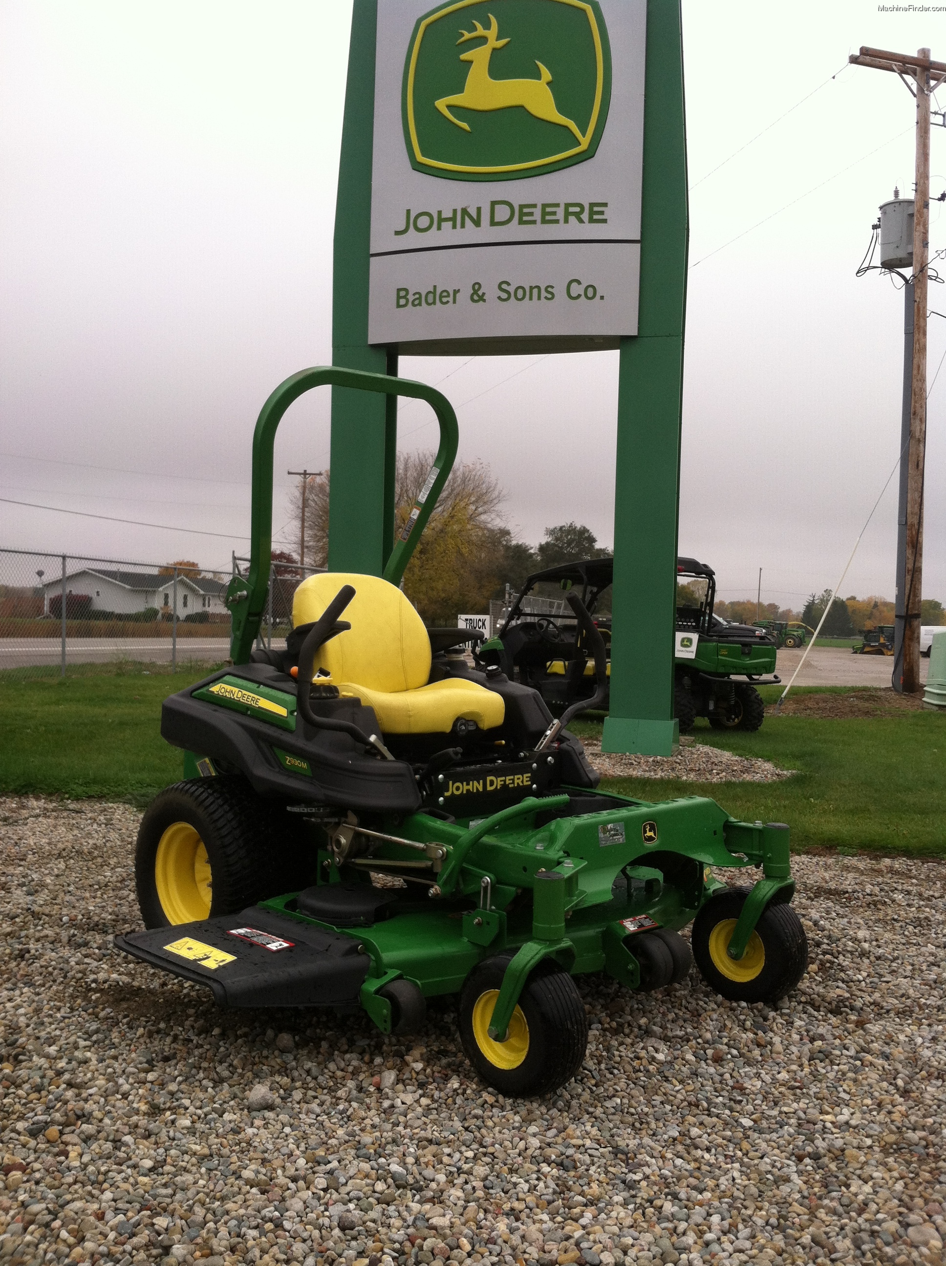 2013 John Deere Z930M Lawn & Garden and Commercial Mowing John Deere