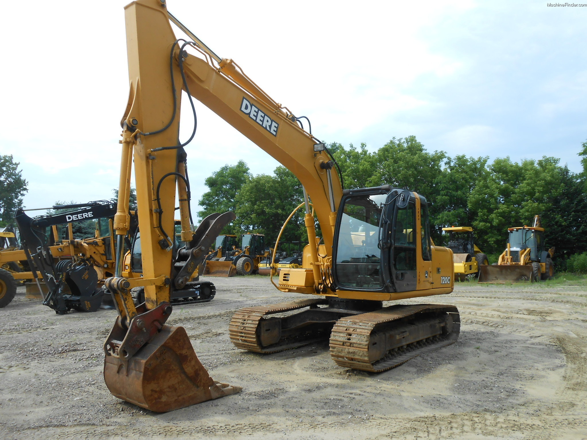 2008 John Deere 120C Excavator John Deere MachineFinder