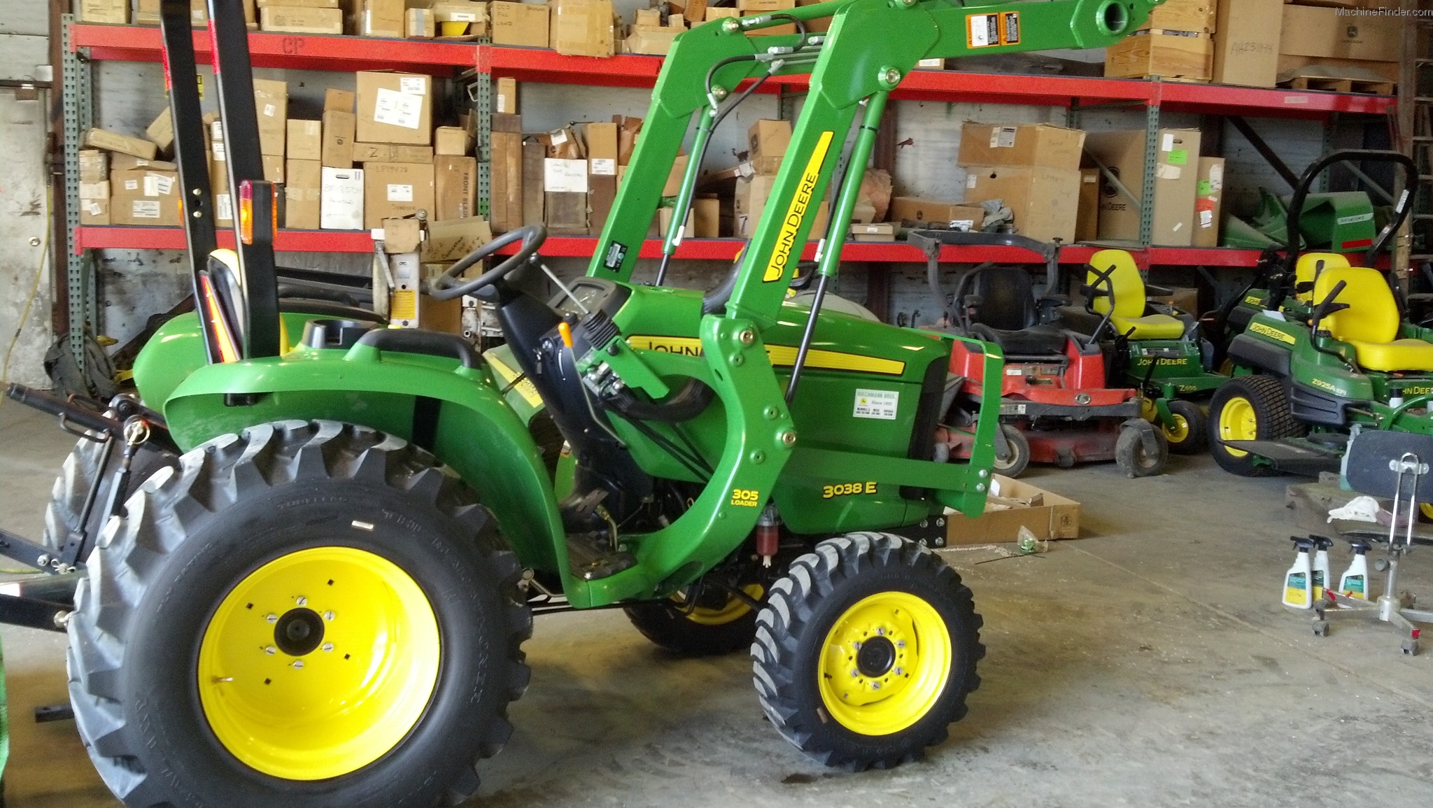2012 John Deere 3038E Tractors Compact (140hp.) John Deere