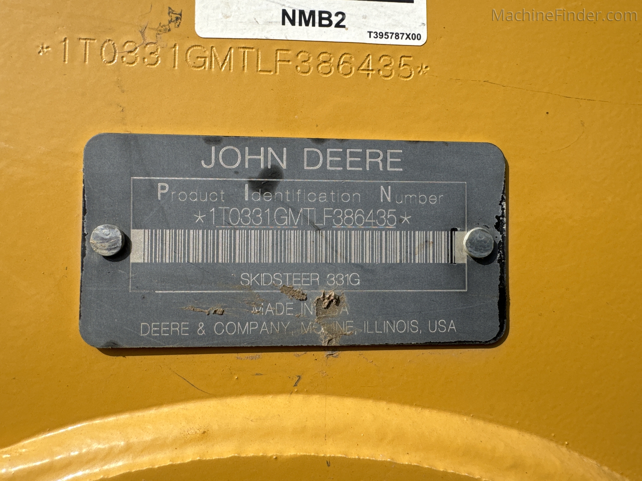 2020 John Deere 331G Image 11