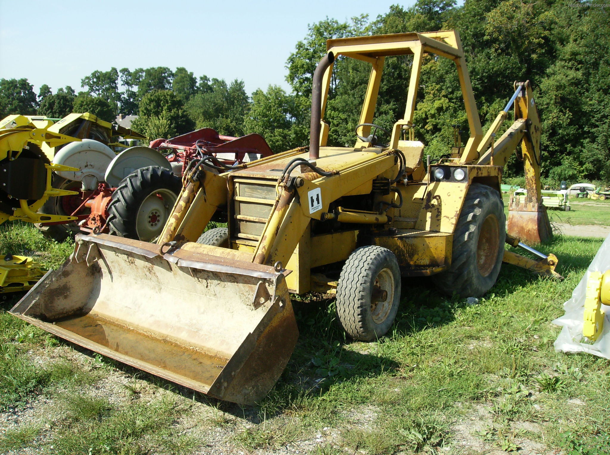 International Harvester 3600a Backhoe Loader Tractor vrogue.co