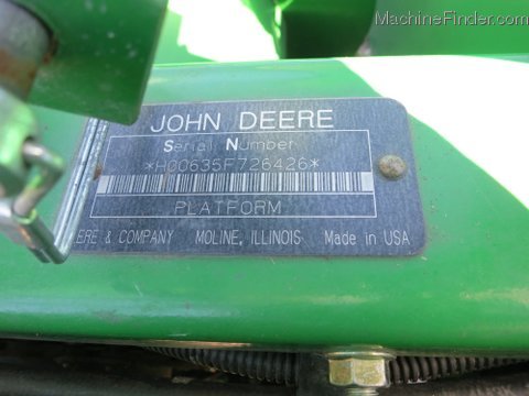 2008 John Deere 635F