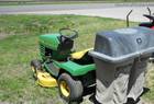 1990 John Deere STX38 RIDING LAWN MOWER W/BAGGER