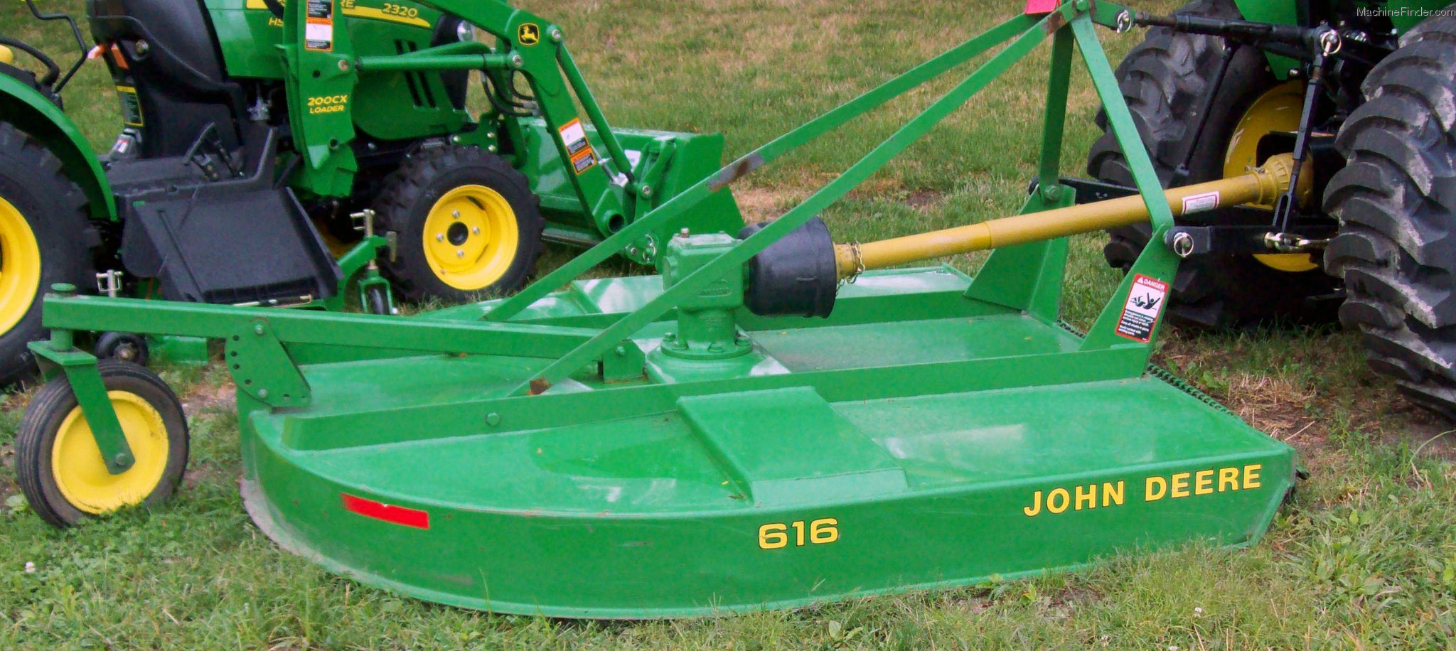 John Deere 616 Rotary Cutters, Flail mowers, Shredders John Deere