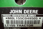 1999 John Deere LT155