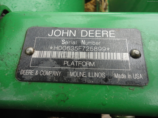 2008 John Deere 635F