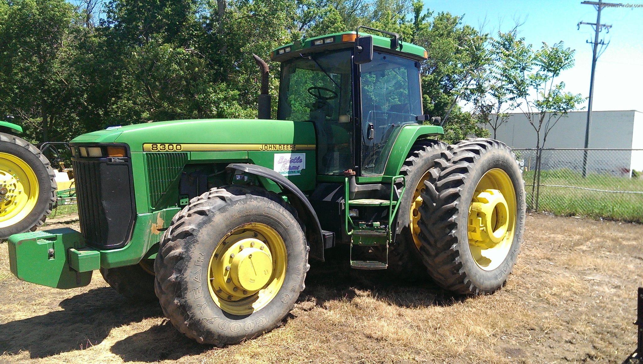 1995 John Deere 8300 Tractors Row Crop (+100hp) John Deere