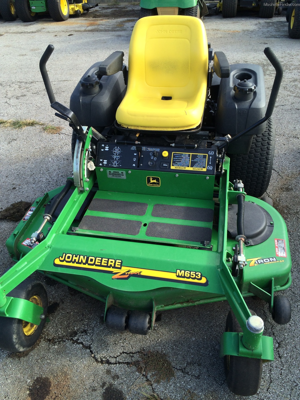 2001 John Deere M653 Lawn & Garden and Commercial Mowing John Deere